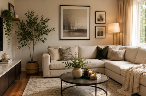 small living room decor on a budget