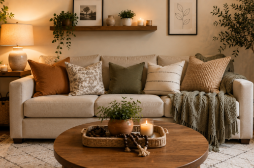 How to Style a Sofa