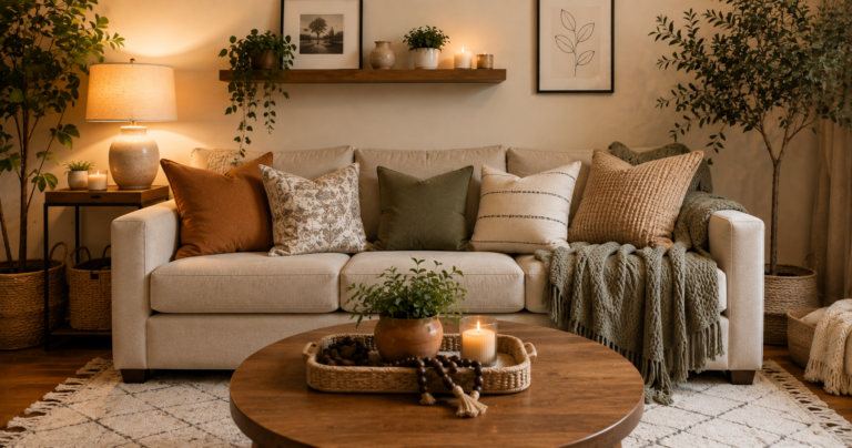 How to Style a Sofa
