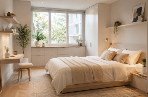 small bedroom look bigger