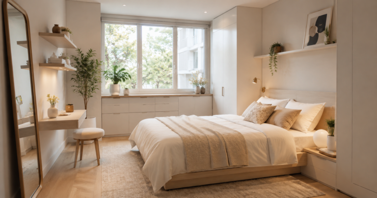 small bedroom look bigger