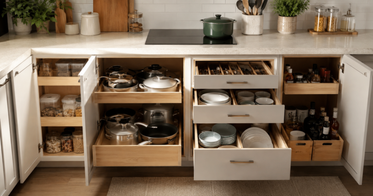how to organize a kitchen