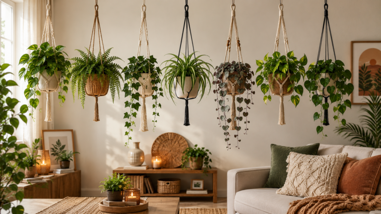 7 Easy Hanging Plants for Indoor Decor