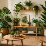 How to Style Indoor Plants for a Beautiful Natural Home Aesthetic