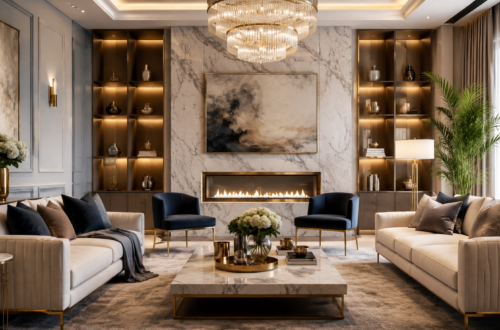 modern luxury home decor living room